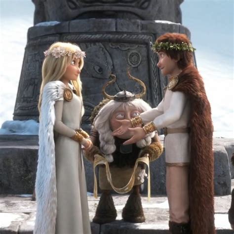 hiccstrid|hiccup and astrid get married.